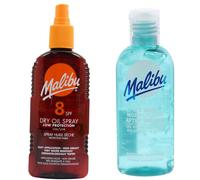 Huile bronzante Malibu SPF8 200 ml + gel après 100 ml