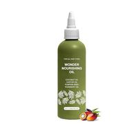 Huile capillaire 120 ml (113 g) pour la croissance des cheveux - Masque cuir chevelu pressé à froid et sérum à l'huile de croissance miracle, 100% pur, cheveux naturels épais et forts (1Pc)