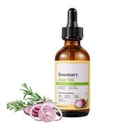 Huile capillaire | 59 ml Spray à l'huile pour cheveux secs | Soin fortifiant pour cuir chevelu abîmé, cheveux frisés cassants et secs pour homme et femme