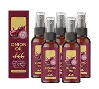 Huile capillaire à l'oignon rouge QPJUVC 30 ml - Sérum à l'essence d'oignon bio pour la croissance des cheveux et le soin du cuir chevelu - Formule hydratante, non grasse et légère (5)