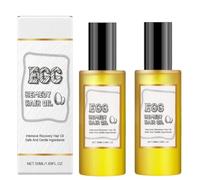 Huile capillaire au blanc d'œuf, un soin réparateur intensif, rafraîchissant et non gras, qui hydrate et lisse les cheveux secs, les nourrit et les fortifie.