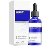 Huile capillaire aux peptides de cuivre, Sérum aux peptides de cuivre pour le visage et les cheveux, Sérum multi-usages, Huile visage anti-âge, pour tous types de peau