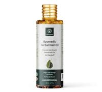 Huile capillaire ayurvédique fabriquée avec 21 herbes ayurvédiques, pellicules, chute des cheveux (200 ml) huile capillaire traditionnelle pour homme et femme