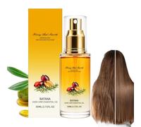 Huile capillaire bou 80 ml, légère Repair Frizz Control Spray brillant | Booster de texture, solution de soin nourrissante, adaptée pour le soin des cheveux bouclés, cuir chevelu, coiffage quotidien