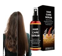Huile capillaire fortifiante 60 ml - Spray de croissance et de renforcement naturels - Pour salle de bain, maison, voyage, douche quotidienne en cas de dommages et de casse des cheveux pour hommes et