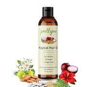Huile capillaire magique pour la croissance des cheveux, réduit la chute des cheveux et les pellicules | Pour homme et femme avec amande, bhringraj, amla, graines d'oignon, huile de noix de coco | 100