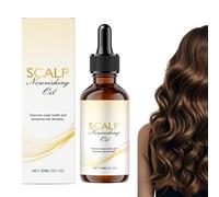 Huile Capillaire Naturelle Fortifiante - 30ml Soin Hydratant Cheveux Fins Abîmés,Traitement Quotidien Soir Matin Après-Shampooing Pour Femmes Filles Cheveux Frisottis