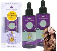 Huile capillaire naturelle, sérum de croissance, anti-chute et réparateur pour cheveux abîmés, convient à tous types de cheveux