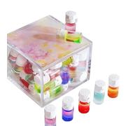 Huile capillaire parfumée Mini, 2-en-1 Avocat et Camélia Nourrissant pour les cheveux crépus, non gras, rehausse la brillance et traite les pointes fourchues (10pcs)