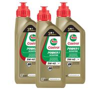 Huile Castrol Power 1 Scooter 4T 5W40 LT.3 (Ex Act>Evo X-Tra) Huile Scootek 5-40