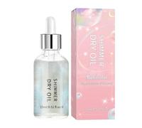 Huile chatoyante pour le corps, huile sèche chatoyante,15 ml d'huile pailletée pour le corps pour éclaircir - Huile scintillante pour le corps, illuminateur de visage scintillant, maquillage surligneu