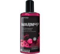 Huile chauffante comestible saveur framboise - 150 ml