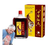 Huile Chinoise - Huile Du Tigre - Gel Baume 50ml Pour Douleurs Musculaires, Inconfort Articulaire, Soulagement Du Cou, Dos, Genou Et Récupération Sportive, Utilisable Comme Onguent, Gel Ou Friction