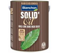 Huile cire - monocouche - trafic intense - 2,5L - black - SOLID'OIL BLANCHON