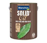 Huile cire - monocouche - trafic intense - 2,5L - naturel - SOLID'OIL BLANCHON