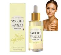 Huile corporelle à la vanille, hydratant nourrissant pour peau sèche et sensible, huile corporelle légère et non grasse, soin quotidien hydratant et anti-âge pour tous types de peau (1pcs)