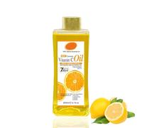 Huile Corporelle À La Vitamine C, 200ML Huile De Curcuma Le Corps Huiles Corporelle Douce 7 Éclaircissante Intensive Pour Hydratant Visage Et Corps Nourrissant
