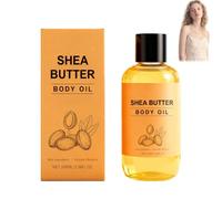 Huile corporelle au beurre de karité,soin hydratant à l'huile de karité bio peaux sensibles,huiles essentielles hydratantes et apaisantes,sèches hydratantes multi-usages entièrement (1 PCS)