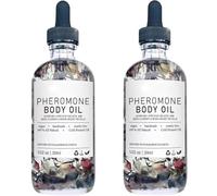 Huile Corporelle Aux Phéromones Pour Femme - 30 Ml, Parfum Pour Femme, Huiles Corporelles À La Rose Et À L'amande Douce, Huiles D'intention, Jasmin, Orchidée Et Bleuet (2pcs)