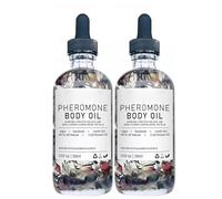 Huile corporelle aux phéromones pour femmes, hydratante et stimulante, confiance et allure sociale, parfum longue durée (2pcs)