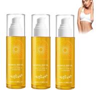 Huile corporelle botanique - Algue wakamé, huile de noix du Brésil et huile de graines de passiflore - Huile de massage raffermissante légère - Huile bio hydratante légère
