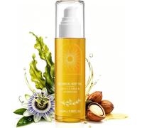 Huile corporelle botanique, soin hydratant quotidien, algues wakame, huiles de noix du Brésil et de passiflore, aspect cellulite, huiles de massage pour peaux sèches