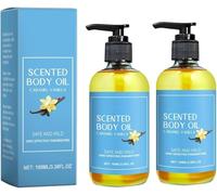 Huile corporelle caramel vanille, essence corporelle parfumée, pour l'entretien de la peau et la relaxation musculaire, raffermissante, pour tous types de peau, 100 ml