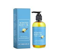 Huile Corporelle Caramel Vanille, Huile Corporelle Parfumée, Profondément Nourrissante, Rend la Peau Radieuse, Huile Corporelle Hydratante Parfumée Vanille pour Tous Types de Peaux (1pcs)