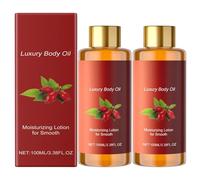 Huile corporelle de luxe, huiles de massage raffermissantes pour femmes pour des ingrédients lisses et naturels, raffermissant et liftant efficacement la peau relâchée, réduisant les ridules (2pcs)