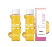 Huile corporelle éclaircissante et nourrissante, une essence crémeuse raffermissante qui répare les peaux sèches et abîmées, améliore le relâchement cutané et est légère et non grasse