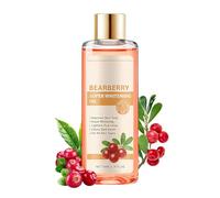 Huile corporelle éclaircissante, liquide éclaircissant 100 ml, huile corporelle hydratante aux extraits naturels nourrissants, design compact adapté aux voyages, grille métallique résistante à