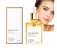 Huile corporelle en soie hydratante & éclaircissante, élixir visage avec antioxydants & vitamine E, lisse ridules, améliore texture & tonus de la peau, formule légère à absorption rapide (1pcs)