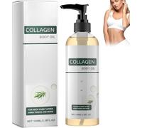 Huile corporelle liftante au collagène,100 ml Huile Corps Hydratante Pour Femmes,hydratation et nutrition intenses,anti cellulite,atténue visiblement les ridules et illumine le teint