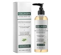 Huile Corporelle Liftante Au Collagène, Avec Mélange D'hydratation En Profondeur, 100 Ml, Hüile De Collagène Pour Raffermir La Peau, Huile Corporelle Raffermissante Magique, Formule Non Grasse, Pour L