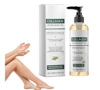 Huile Corporelle Liftante au Collagène Huile de Corps Raffermissante pour la Peau Hydratation et Nutrition Intenses, Atténue Visiblement les Ridules et Illumine le Teint,100ml