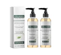 Huile corporelle liftante au collagène, huile de massage hydratante et raffermissante pour tonifier la peau, réparer les peaux crêpées, absorption rapide 100 ml avec vitamine C (2)