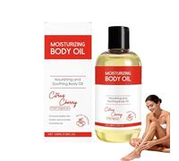 Huile corporelle lissante aux agrumes pour peaux sèches, huile corporelle hydratante pour peaux sèches, absorption rapide avec un parfum longue durée, sérum d'hydratation en profondeur (1PCS)