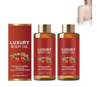 Huile corporelle magique avec 99 % d'ingrédients naturels - Huile de soin raffermissante (200 ml) pour une peau blanche éclatante | Oil Beauty pour réduire les rides et l'affaissement de la peau