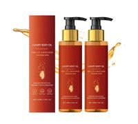 Huile Corporelle Magique, Huile Raffermissante Corps, Huile Corporelle Relachement de la Peau pour tous les types de peau, peau hydratante et lisse, non gras (2pc, 100ml)
