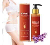 Huile Corporelle Magique, Magic Body Oil Huile Raffermissante Corps Relachement de la Peau, Peaux Fines Ridules y Sèches Élasticité Hydrate - Fesses, Abdomen, Cuisses et Bras (1 Bottle, 100ML)