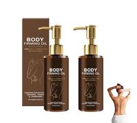 Huile corporelle nourrissante et raffermissante à l'acide hyaluronique et à la vitamine E, hydratante en profondeur, raffermissante et lissante pour la peau sèche et rugueuse (2)