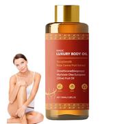 Huile corporelle pour la peau - Huile hydratante raffermissante pour femmes et hommes | Collagène pour l'élasticité | Huile corporelle nourrissante, formule douce, huile de soin à absorption rapide