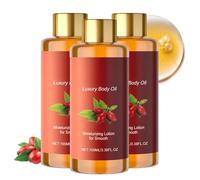 Huile corporelle raffermissante magique, lait corporel hydratant et raffermissant à la noix de coco et au cynorhodon, nourrissant et lisse, idéal pour les femmes après la douche.