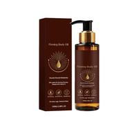Huile corporelle raffermissante non grasse à absorption rapide, hydratation profonde peau relâchée et ridée, enrichie huile de jojoba, églantier et vitamine E pour jambes, ventre et torse
