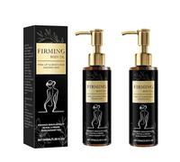 Huile corporelle raffermissante pour femme, restaure l'élasticité de la peau, atténue les ridules, crème raffermissante naturelle pour tous types de peau (2Pcs)