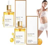 Huile corporelle Silk, huile raffermissante pour une peau lisse et hydratée, adoucit et lisse les peaux sèches, infusée au beurre de karité, à l'huile de coco et à la vitamine E