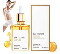 Huile corporelle Silk, huile raffermissante pour une peau lisse et hydratée, adoucit et lisse les peaux sèches, infusée au beurre de karité, à l'huile de coco et à la vitamine E