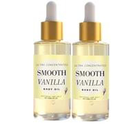 Huile corporelle, soin hydratant parfumé au beurre de vanille, huile corporelle scintillante, hydrate et nourrit, laissant la peau douce et lisse, pour une utilisation de jour comme de nuit sur peaux