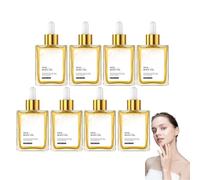 Huile corporelle soyeuse pour femme, huile corporelle parfumée soyeuse, sérum hydratant pour la douche et le bain, Peau grasse légère lissese, soin hydratant luxueux au parfum, 30 ml (8 boîtes)