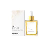 Huile Corps Soie | Huile Corps Nourrissante Multi-Usages 30 ml | Pénètre rapidement, hydrate et donne un teint éclatant, convient à tous les types de peau.